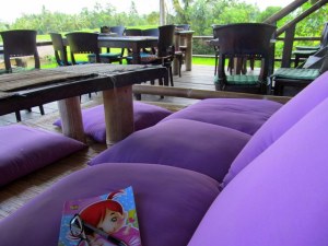 ... while I lounge more comfortably on these ;)