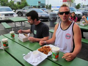 No that's not my dad...